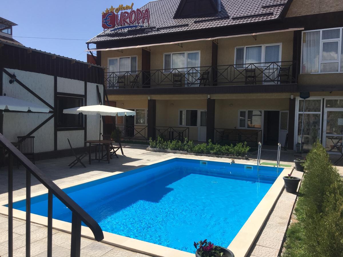 Evropa Hotel Bosteri Esterno foto
